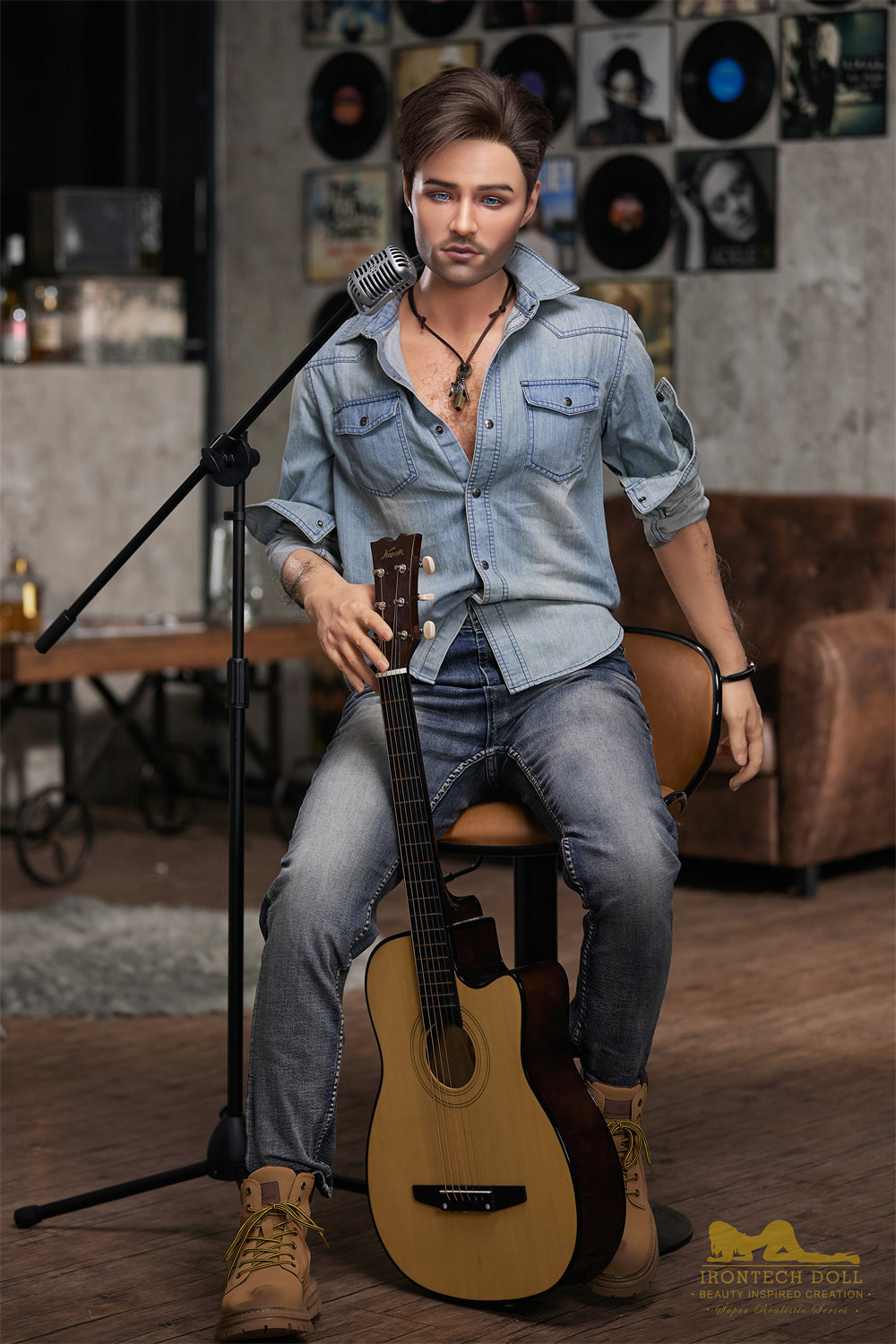 Gay Sex Doll 170cm M4 Jack Irontech Realistic Companion