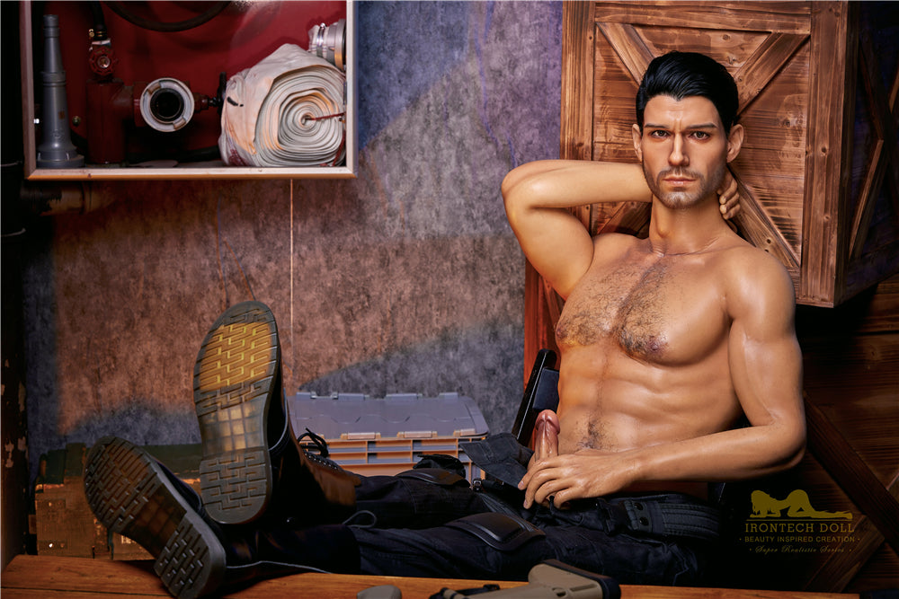 Irontech Thomas 176cm Male Silicone Sex Doll M5 Tan Skin