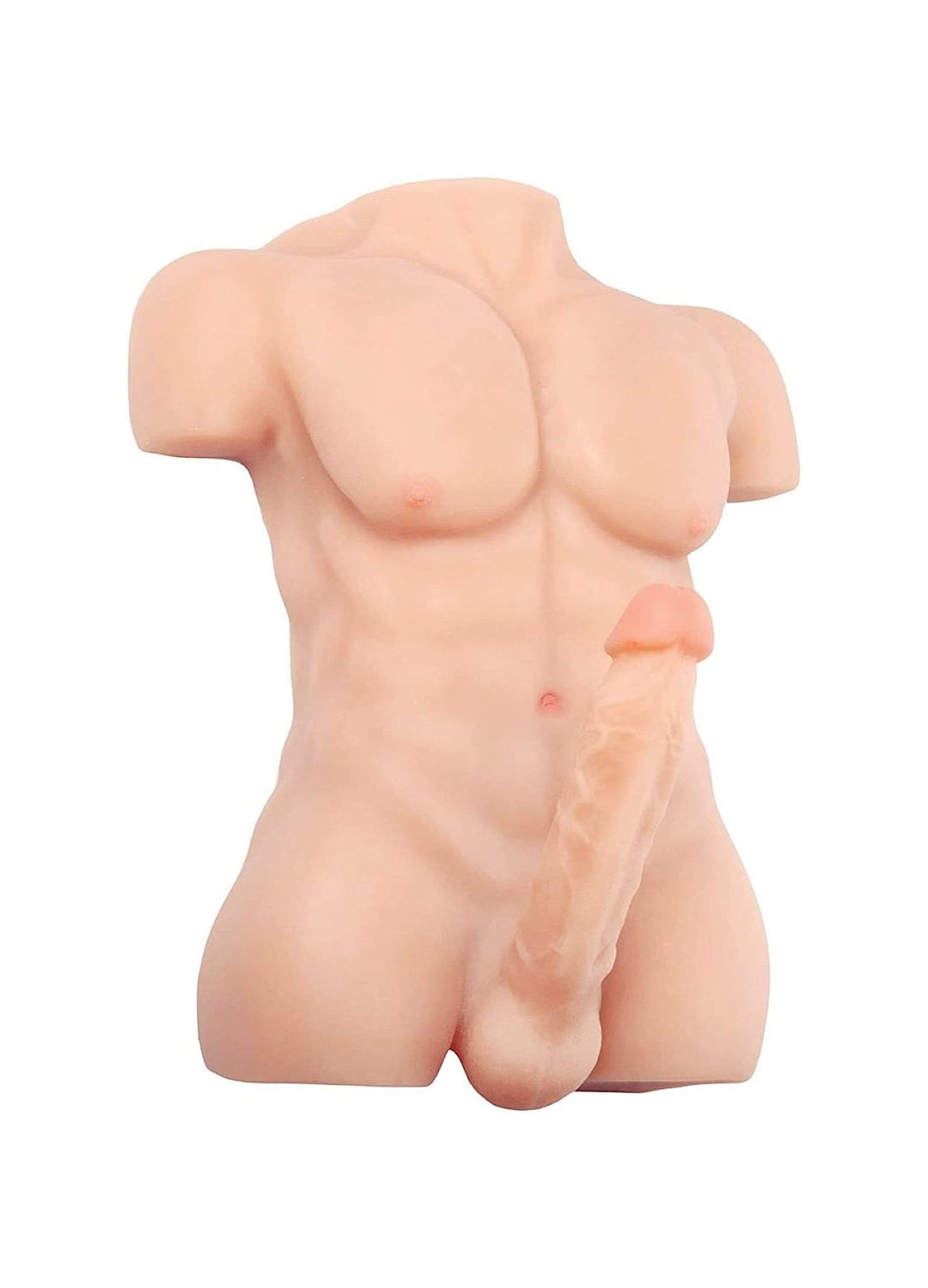 Male Half Body Sex Doll Torso With Realistic Measurements TPE 7kg