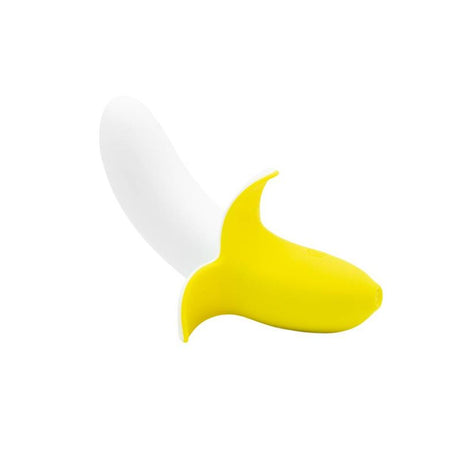 Banana Bliss 13cm Silicone Slimline Vibrator Massager - Naughty by Nature Adult Store