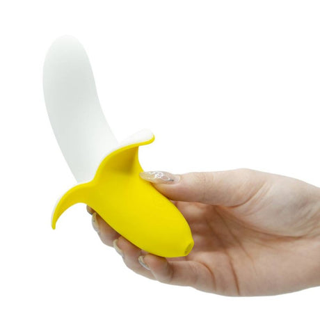 Banana Bliss 13cm Silicone Slimline Vibrator Massager - Naughty by Nature Adult Store