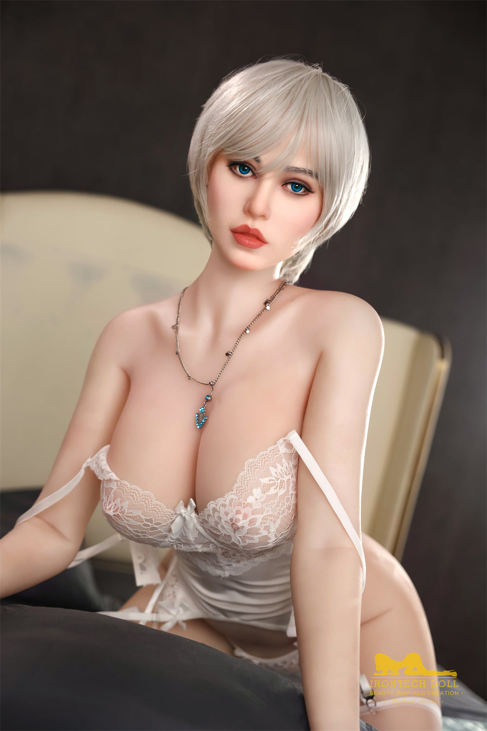 159cm Plus Hybrid Sex Doll Angelia Silicone Head S2