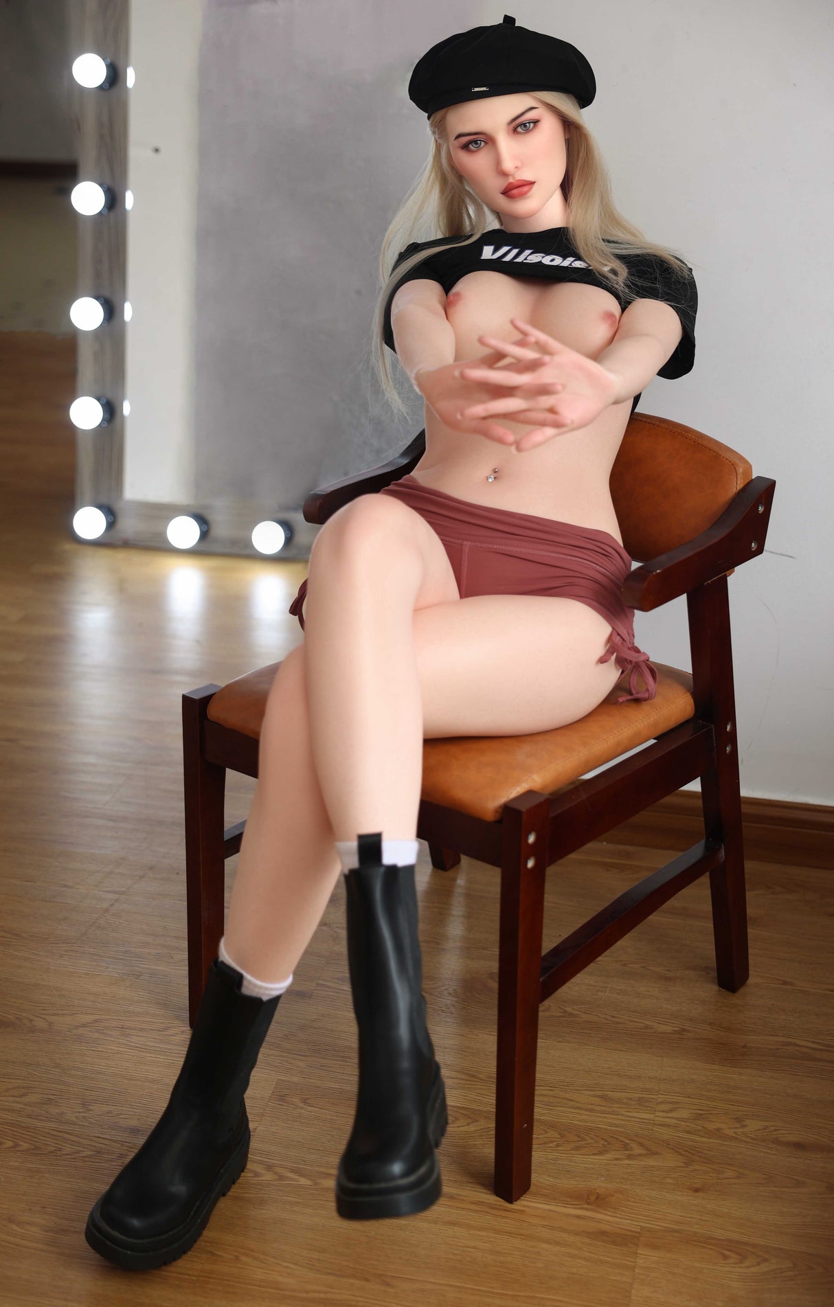 L-35 Full-Size Silicone Love Doll With Realistic Body And Deep Textured Channel