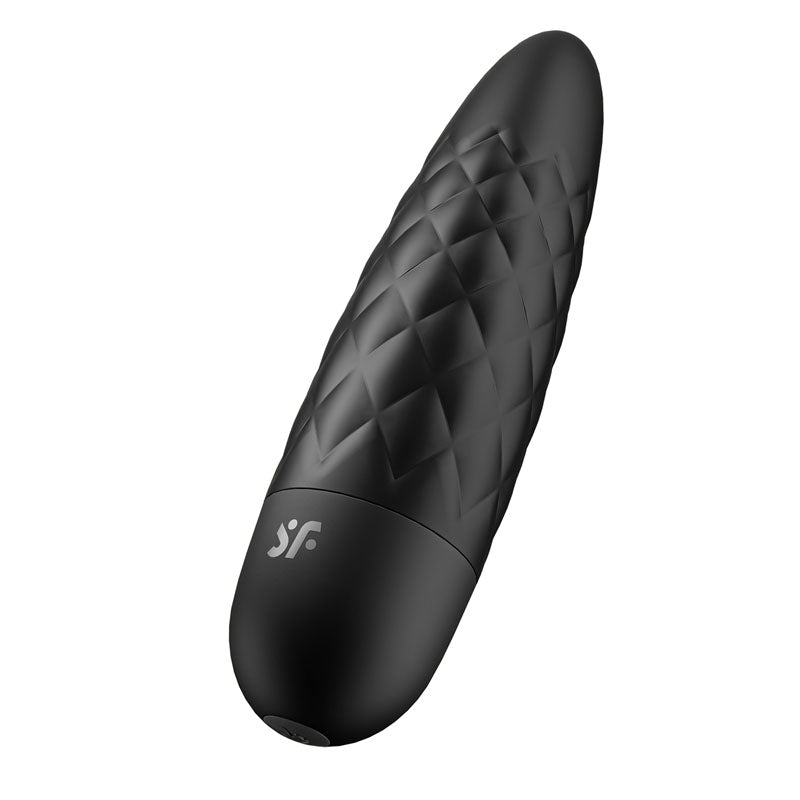Satisfyer Ultra Power Bullet 5 - Black USB Rechargeable Bullet - Naughty by Nature Adult Store