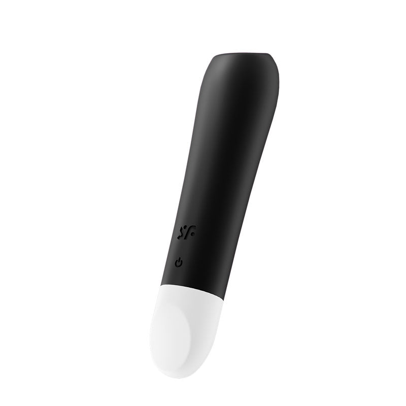 Satisfyer Ultra Power Bullet 2 - Black USB Rechargeable Bullet - Naughty by Nature Adult Store