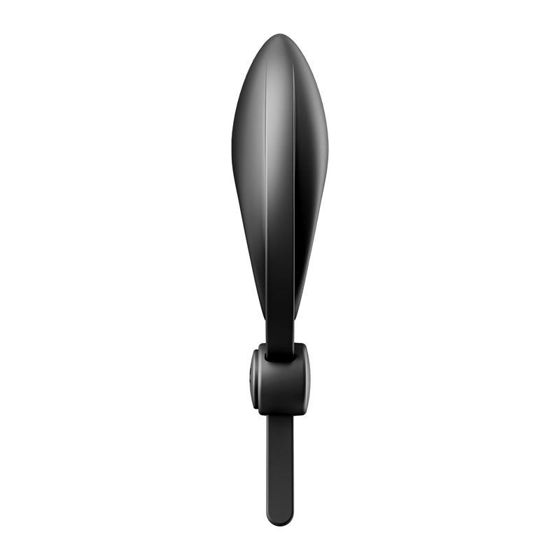 Satisfyer Sniper - Black Vibrating Adjustable Lasso Cock Ring - Naughty by Nature Adult Store