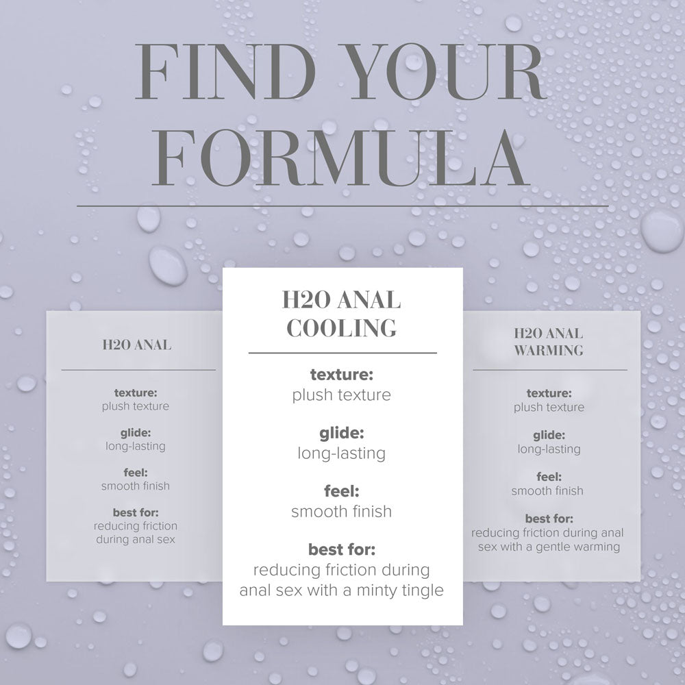 JO H2O Cooling Lube Water Based Lubricant 120 mL Bottle