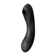 Satisfyer Curvy Trinity 4 - Black USB Rechargeable Air Pulse Stimulator & Vibrator - Naughty by Nature Adult Store