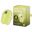 Satisfyer Glowing Ghost - Yellow - Glow in Dark Yellow USB Rechargeable Air Pulse Stimulator - Naughty by Nature Adult Store