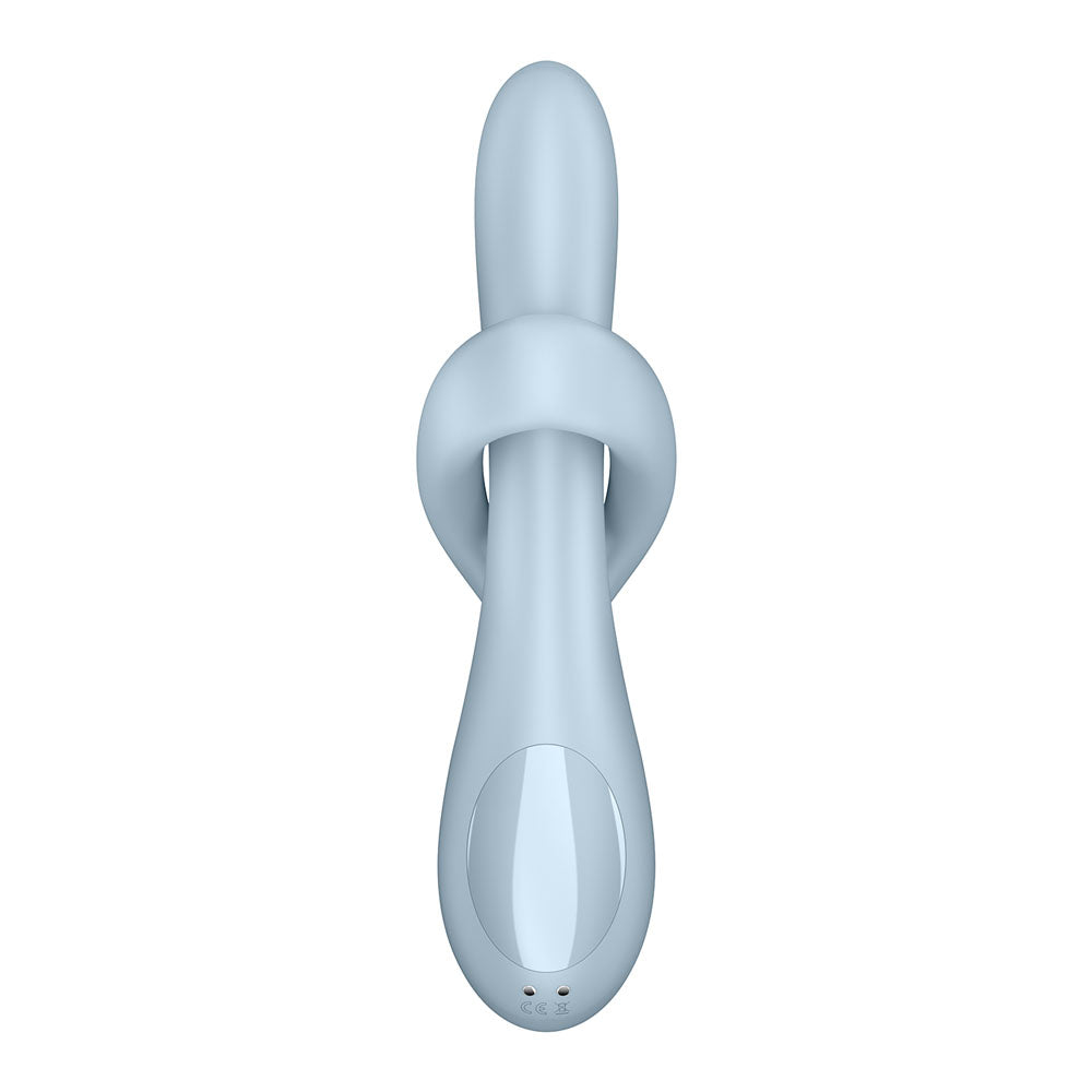 Satisfyer Heat Flex 4 - Blue Rechargeable Heating Vibrator - Naughty by Nature Adult Store
