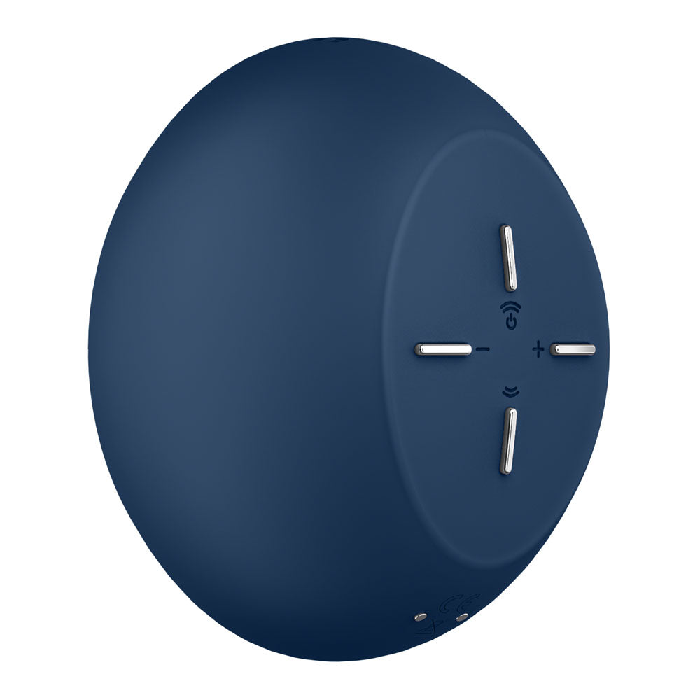 Satisfyer Air Power 4 - Navy USB Rechargeable Air Pulse Stimulator - Naughty by Nature Adult Store