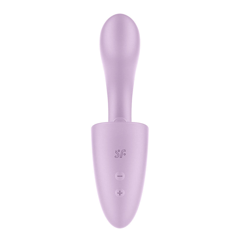 Satisfyer Tongue Expert - Violet Vibrator with Flicking Clit Stimulator
