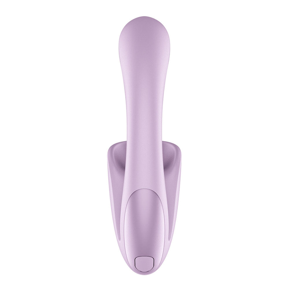 Satisfyer Tongue Expert - Violet Vibrator with Flicking Clit Stimulator