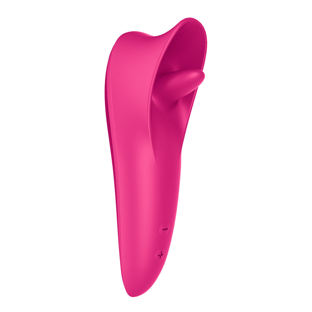 Satisfyer Tongue Master - Pink Flicking Clitoral Stimulator