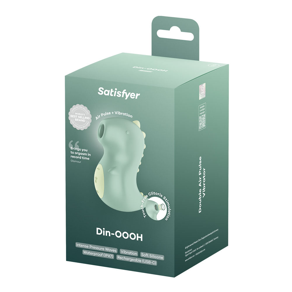 Satisfyer Din-OOOH - Mint Green Air Pulse Stimulator