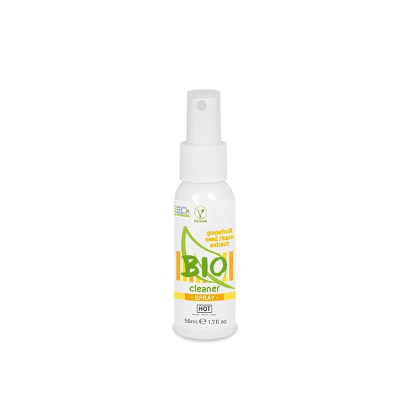 HOT BIO Cleaner Spray - Toy Cleaner Spray - 50 ml - Naughty by Nature Adult Store