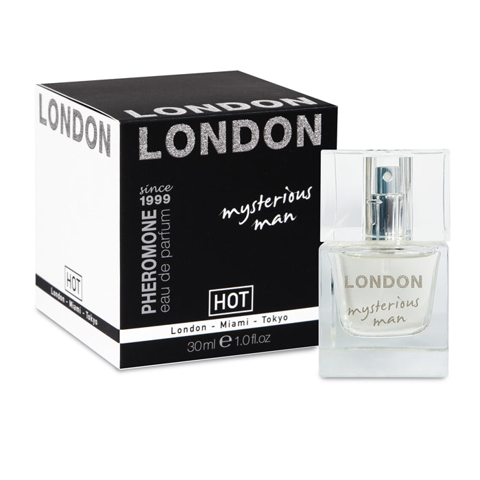 Hot Pheromone London - Mysterious Man - Pheromone Cologne for Men - 30ml - Naughty by Nature Adult Store