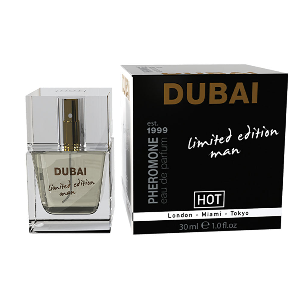 Hot Pheromone Dubai - Limited Edition Man - Pheromone Cologne for Men - 30ml - Naughty by Nature Adult Store