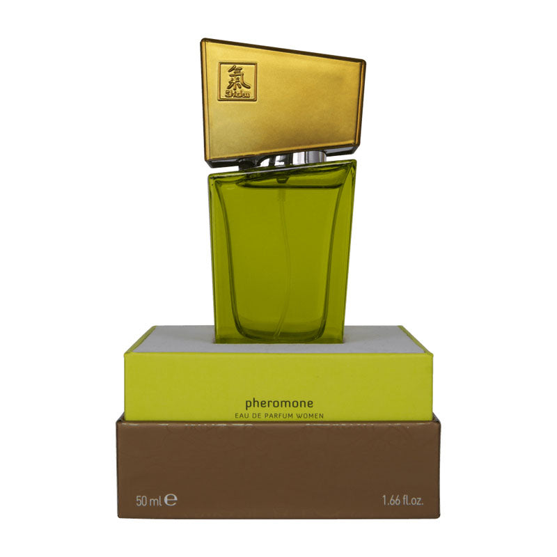 Shiatsu Pheromone Eau De Parfum Women - Lime - Pheromone Fragrance for Women - 50 ml - Naughty by Nature Adult Store