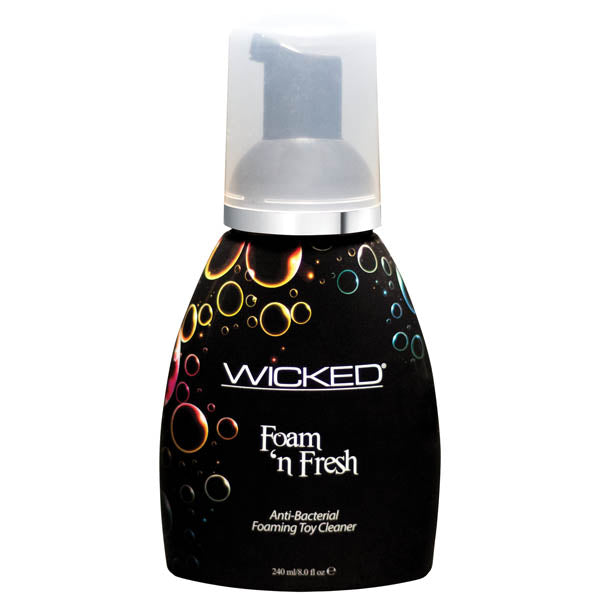 Wicked Foam 'n Fresh Antibacterial Foaming Toy Cleaner - Naughty by Nature Adult Store