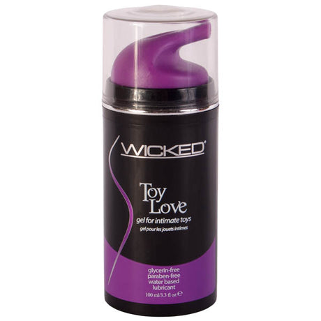 Wicked Toy Love - Glycerin Free Water Based Lubricant - Naughty by Nature Adult Store