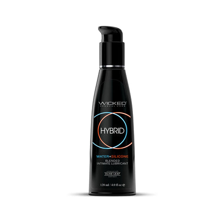 Wicked Hybrid - Water & Silicone Blended Lubricant - 120 ml Bottle - Naughty by Nature Adult Store