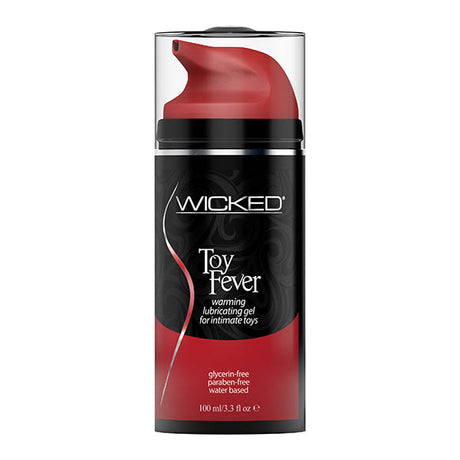 Wicked Toy Fever - Warming Glycerin Free Water Based Lubricant - Naughty by Nature Adult Store