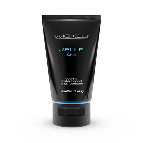 Wicked Jelle Chill - Cooling Water Based Anal Lubricant - 120 ml - Naughty by Nature Adult Store