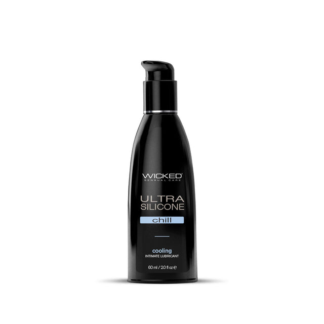 Wicked Ultra Chill - Cooling Silicone Lubricant - 60 ml (2 oz) Bottle - Naughty by Nature Adult Store