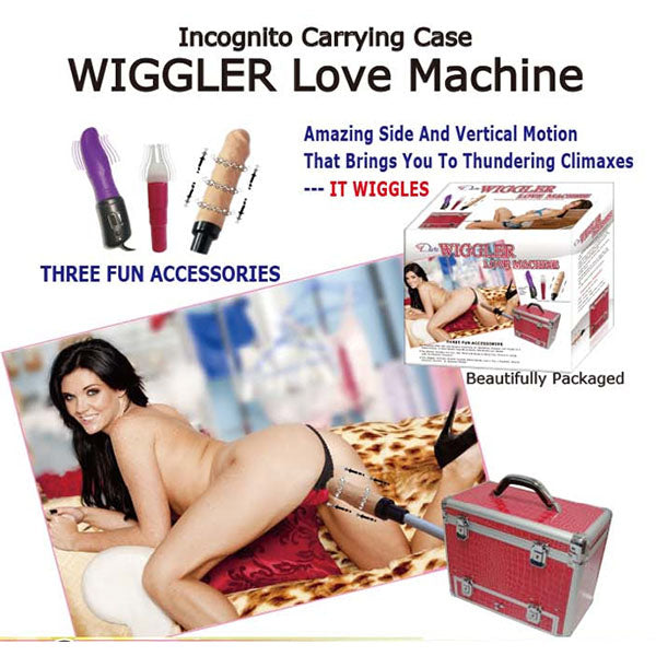 Wiggler Love Machine - Mains Powered Sex Machine - Naughty by Nature Adult Store