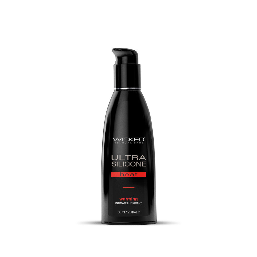 Wicked Ultra Heat - Warming Silicone Lubricant - 60 ml (2 oz) Bottle - Naughty by Nature Adult Store