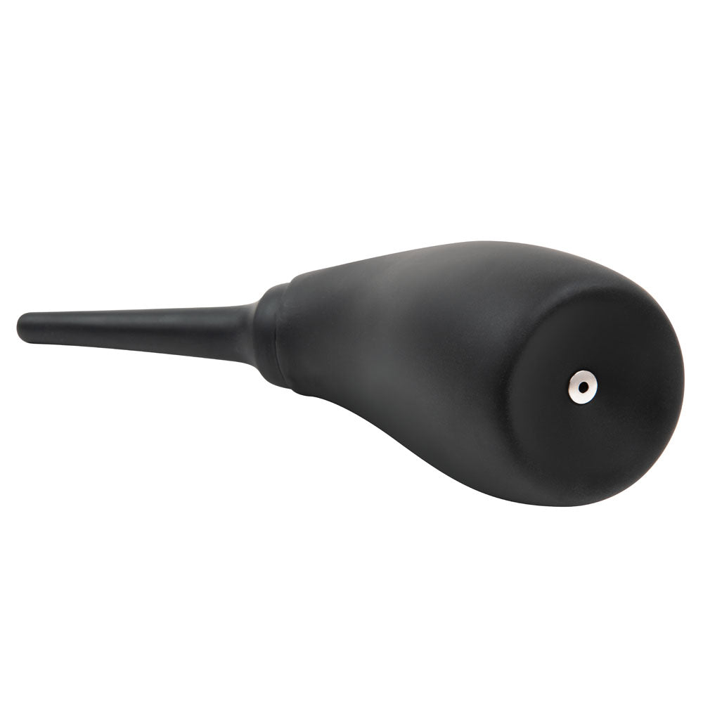 AquaClean Silicone 1-Way Valve Contoured Ergo Douche Set - 190 ml Capacity with Free Travel Douche Included - Naughty by Nature Adult Store