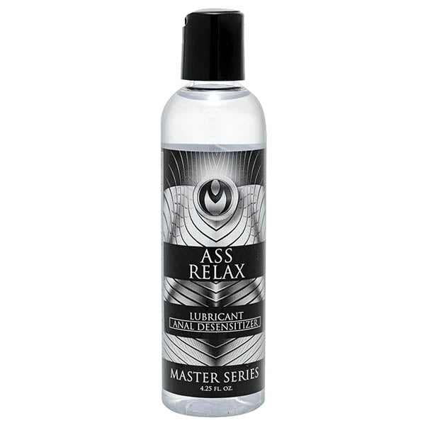 Master Series Ass Relax - Anal Desensitising Lubricant - 125 ml Bottle - Naughty by Nature Adult Store