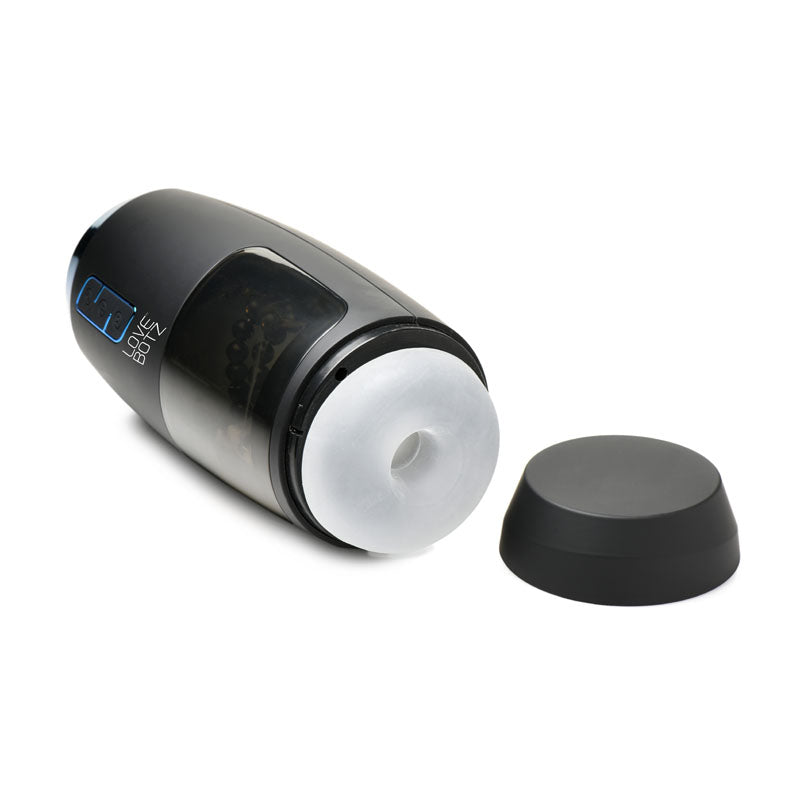 LoveBotz The Milker Slider 18X Stroking Masturbator - USB Rechargeable Stroking Masturbator - Naughty by Nature Adult Store