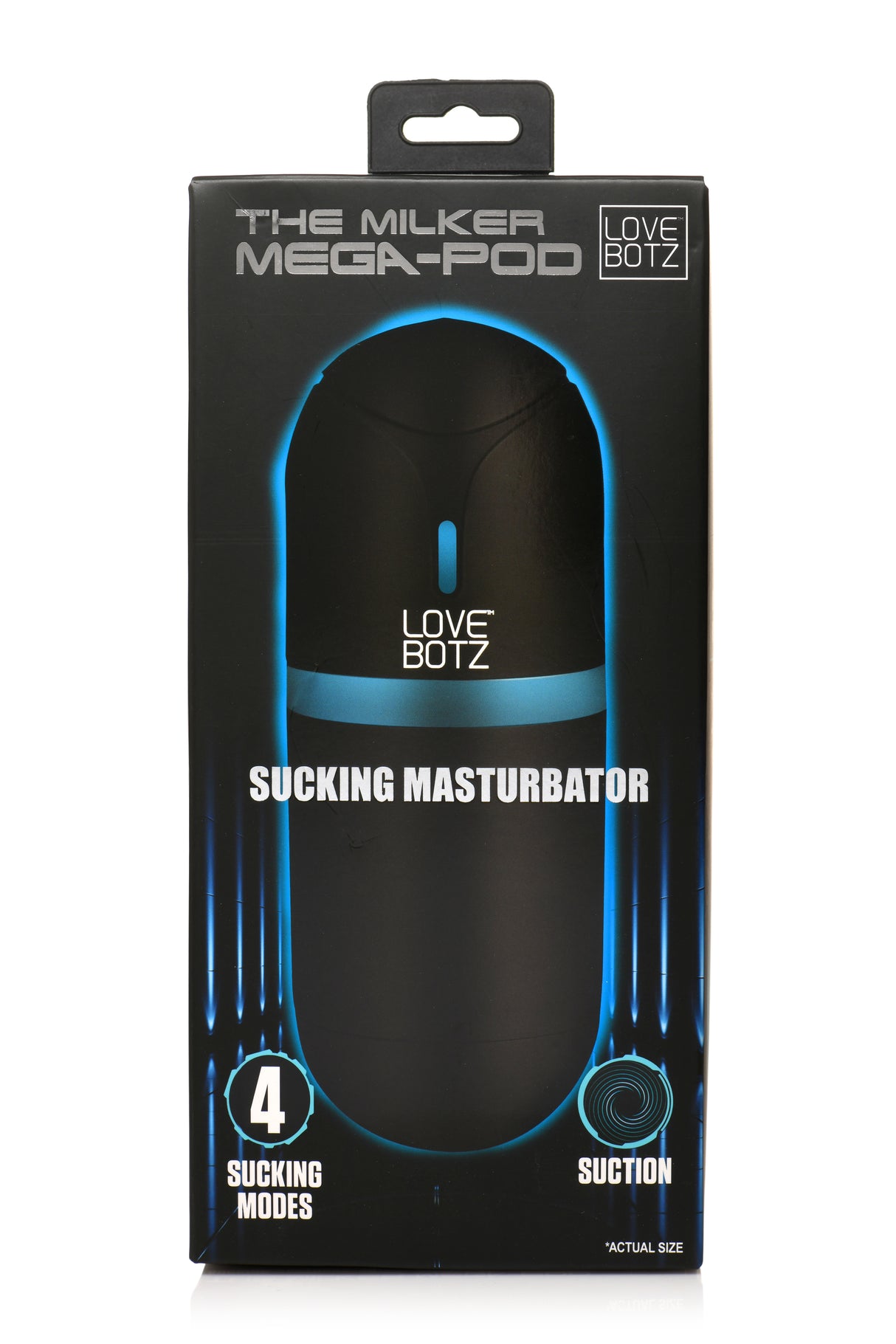 LoveBotz The Milker Mega-Pod - USB Rechargeable Male Masturbator - Naughty by Nature Adult Store