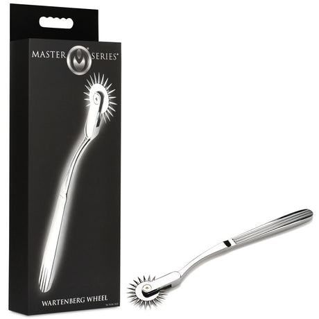 Master Series Silver Sensation - Metal Wartenberg Wheel - Naughty by Nature Adult Store