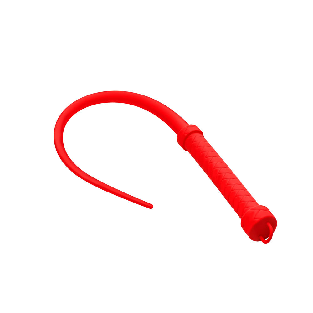 Master Series Viper Tail - Red - Red Silicone Whip - Naughty by Nature Adult Store