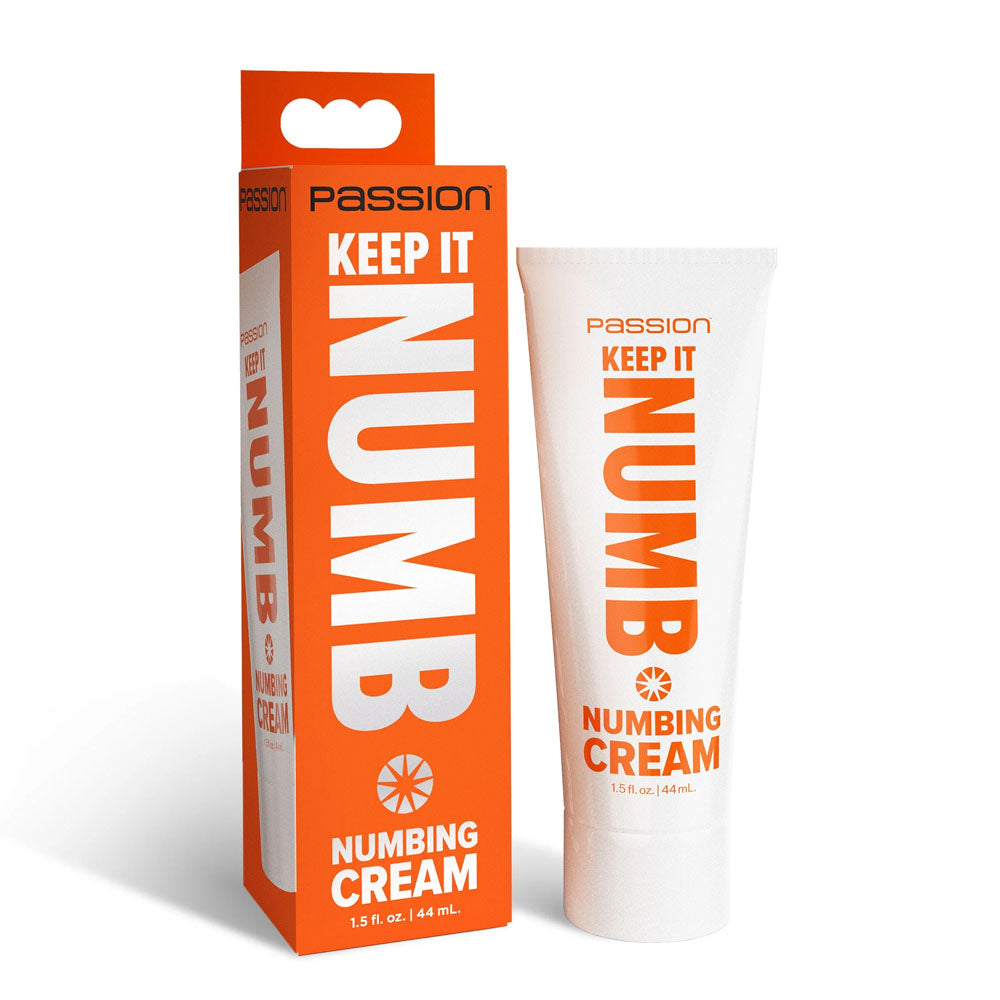 XR Brands Passion Keep It Numb - Fast-Acting Numbing Cream - 44 ml