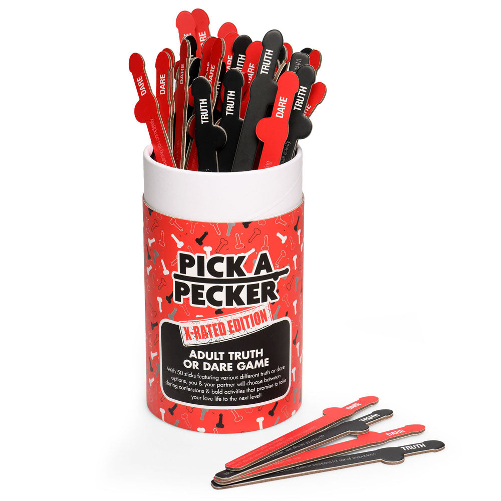 Frisky Pick A Pecker X Rated Edition Adult Truth Or Dare Game