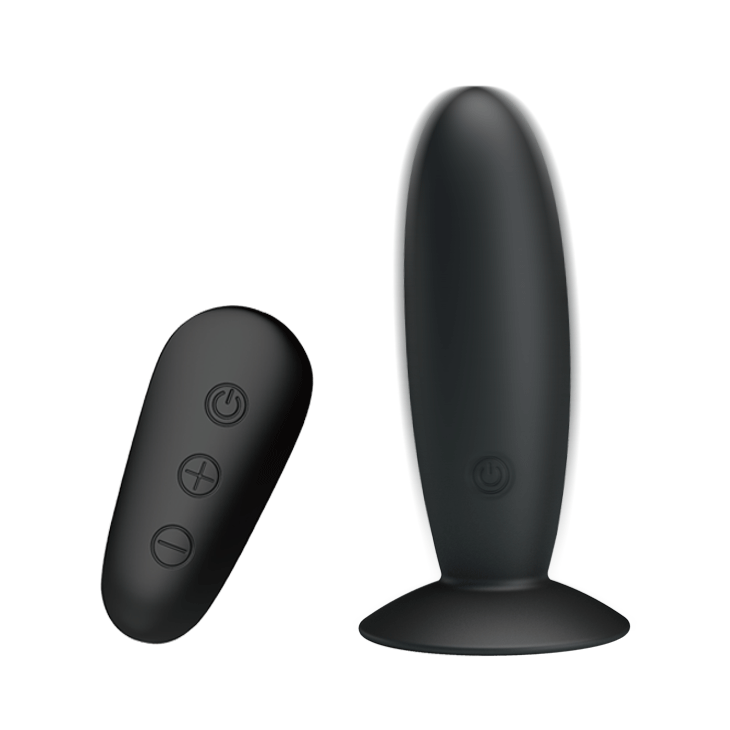 MR PLAY Remote Control Vibrating Anal Plug with Wireless Remote