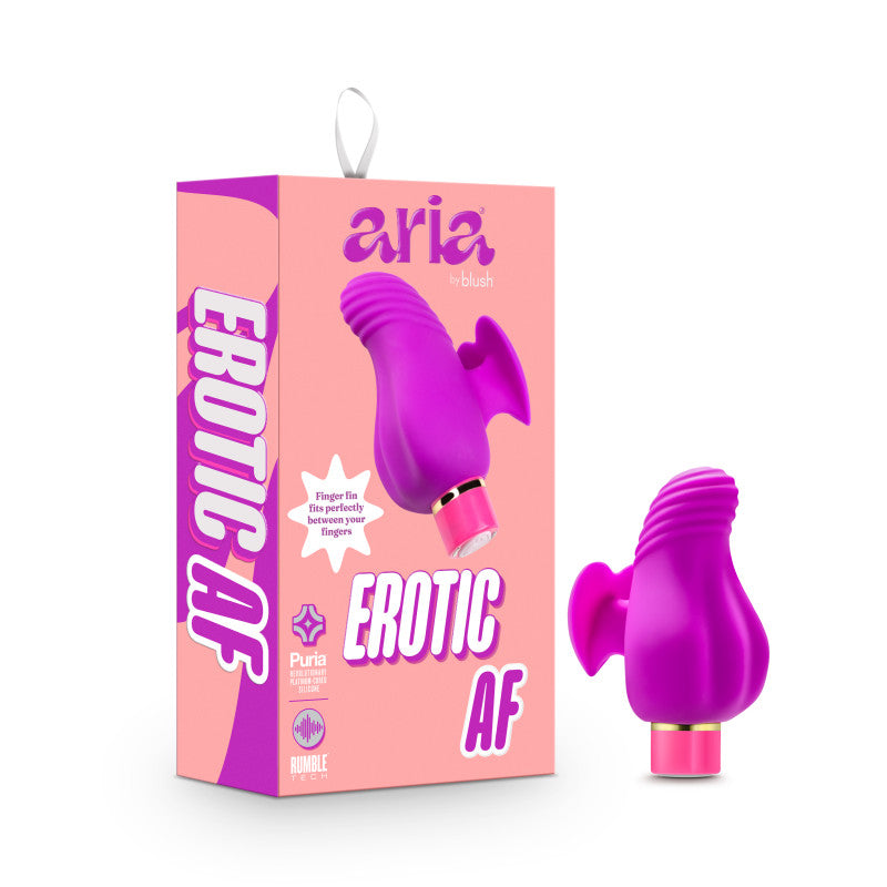 Aria Erotic AF - Plum USB Rechargeable Stimulator - Naughty by Nature Adult Store