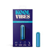 Kool Vibes - Rechargeable Mini Bullet - Blueberry - Blueberry 6.4 cm USB Rechargeable Bullet - Naughty by Nature Adult Store