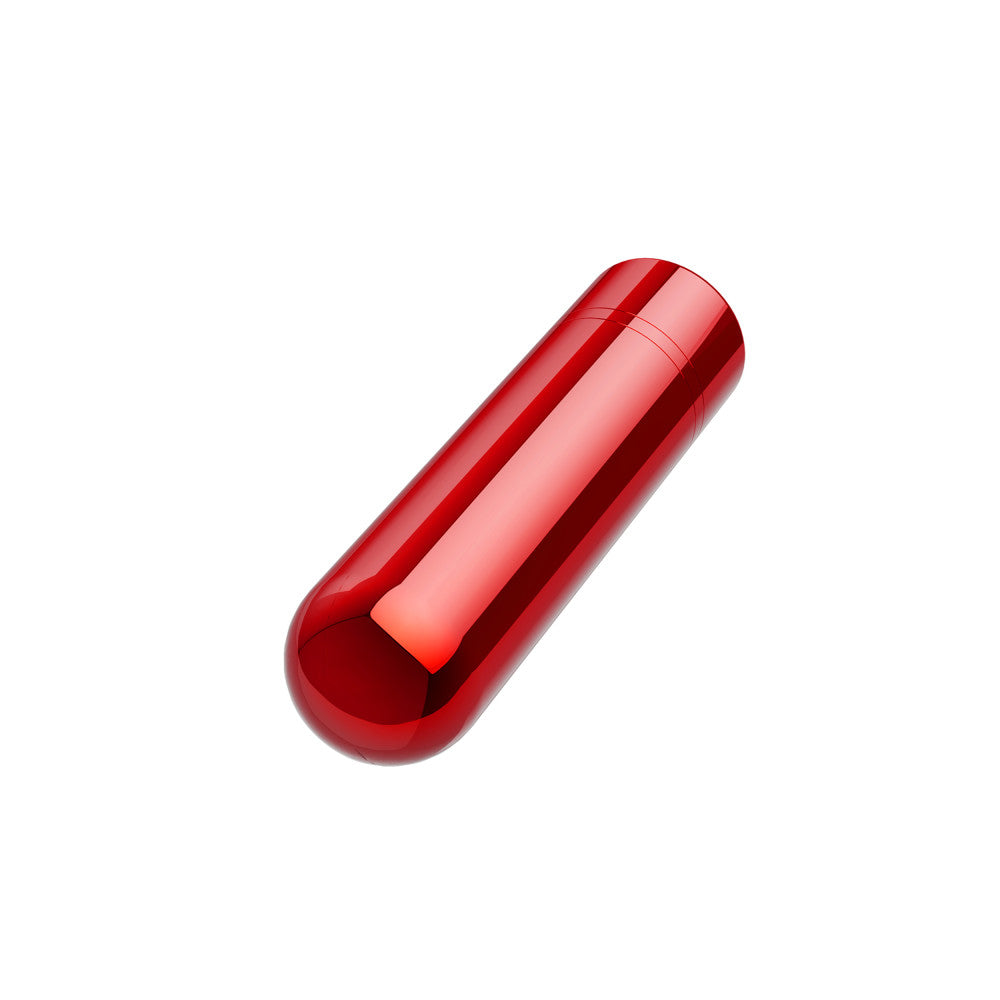 Kool Vibes - Rechargeable Mini Bullet - Cherry - Red 6.4 cm USB Rechargeable Bullet - Naughty by Nature Adult Store