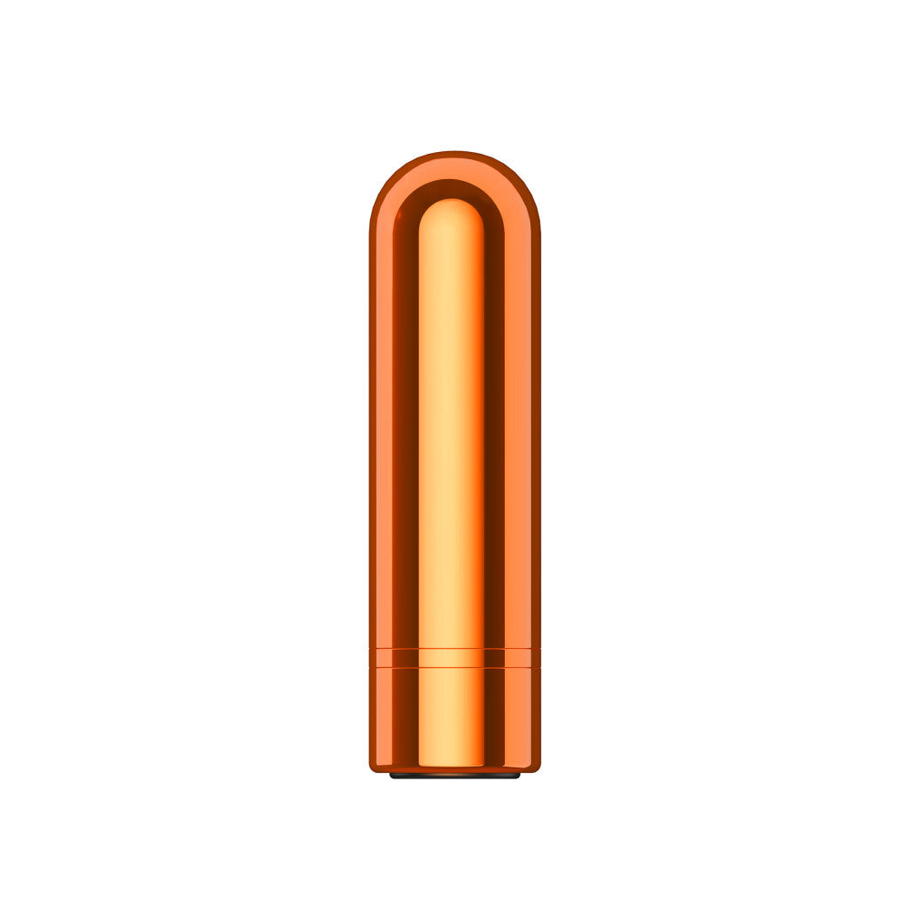 Kool Vibes - Rechargeable Mini Bullet - Tangerine - Orange 6.4 cm USB Rechargeable Bullet - Naughty by Nature Adult Store