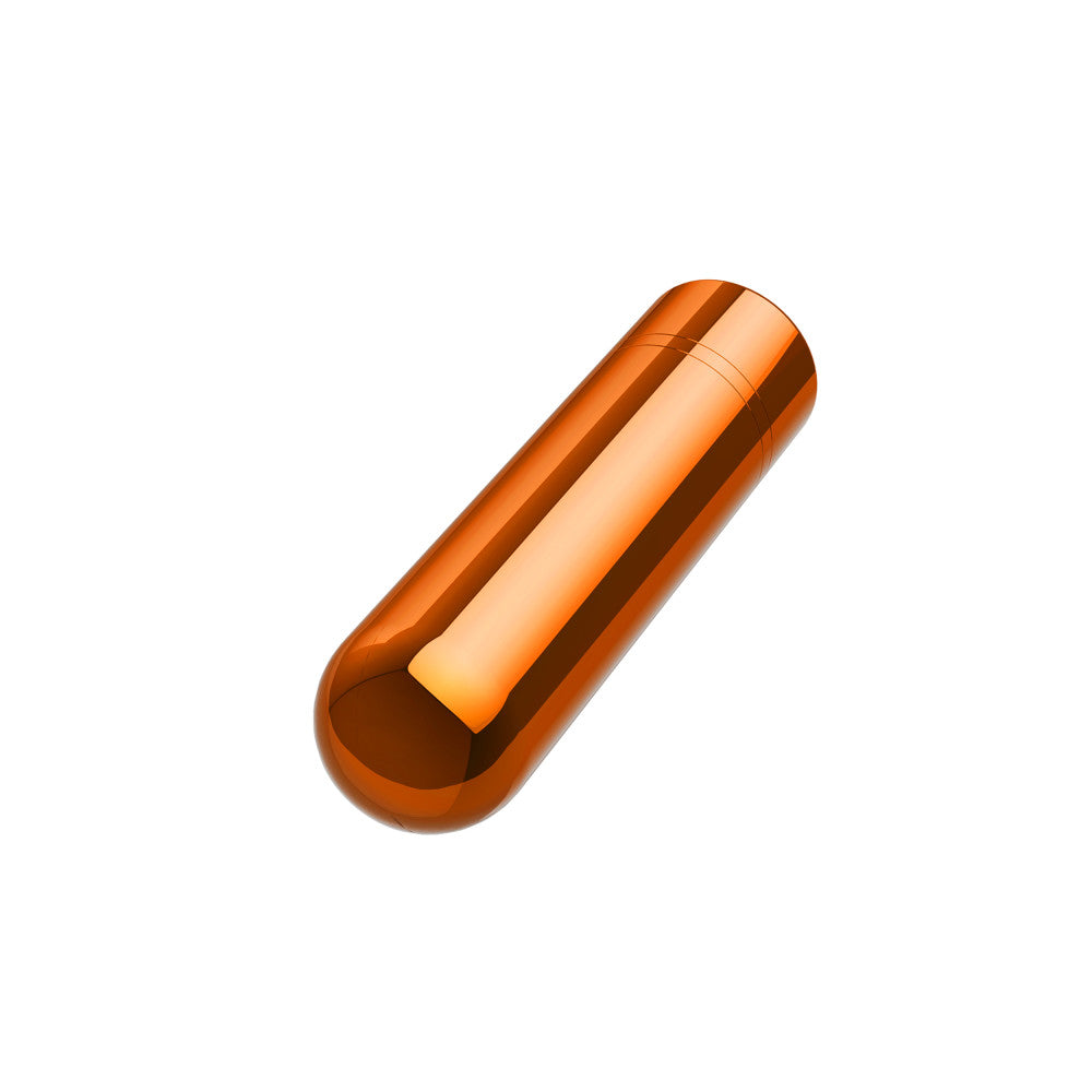 Kool Vibes - Rechargeable Mini Bullet - Tangerine - Orange 6.4 cm USB Rechargeable Bullet - Naughty by Nature Adult Store