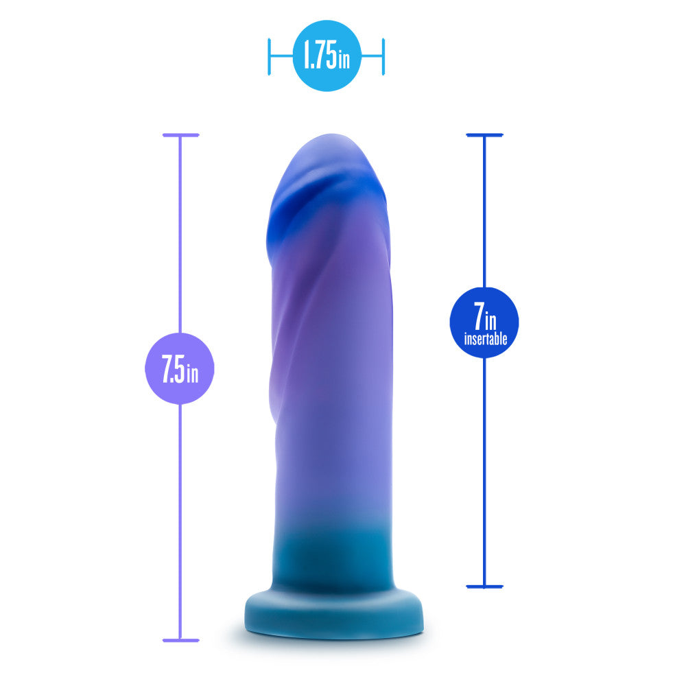 Avant - Midnight Rendezvous - Ocean Blue 19 cm Dildo - Naughty by Nature Adult Store
