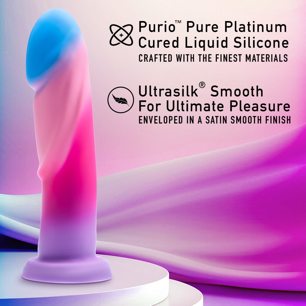 Avant - Borealis Dreams - Cotton Candy Coloured 19.7 cm Dildo - Naughty by Nature Adult Store