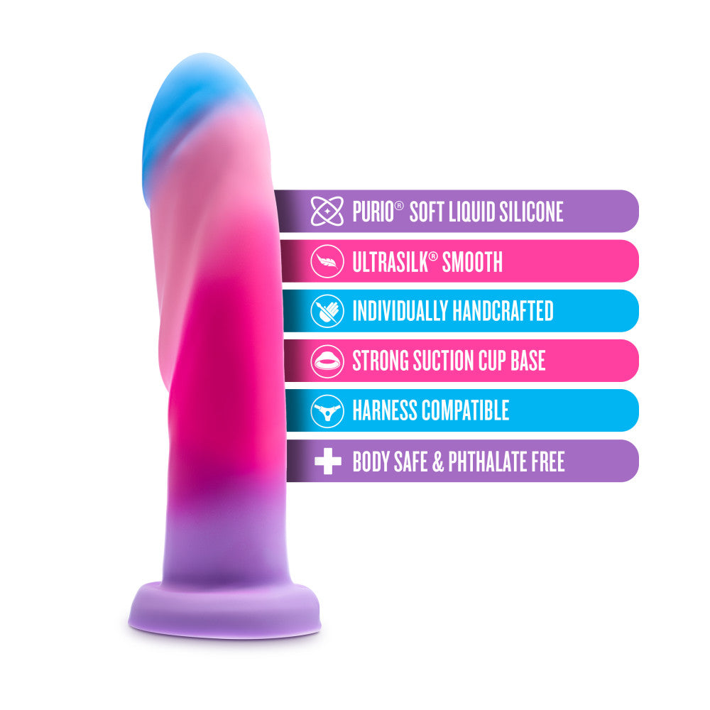 Avant - Borealis Dreams - Cotton Candy Coloured 19.7 cm Dildo - Naughty by Nature Adult Store