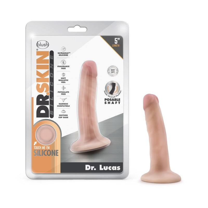 Dr. Skin Silicone Dr. Lucas - Flesh 14 cm Dong - Naughty by Nature Adult Store