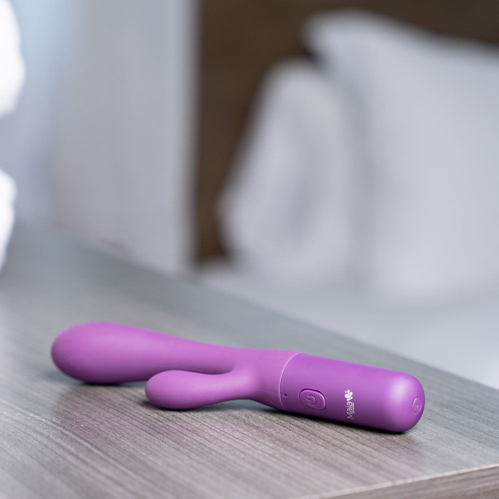 Maia RAYLA - Purple 17.8 cm USB Rechargeable Rabbit Vibrator - Naughty by Nature Adult Store